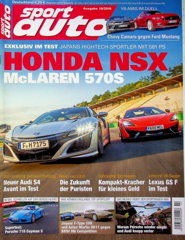 Deckblatt Sport Auto (10/2016)